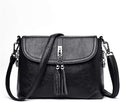 MINTEGRA Crossbody Bag for Women with Tassel Functional Shoulder Purse Saddle Messenger Bag