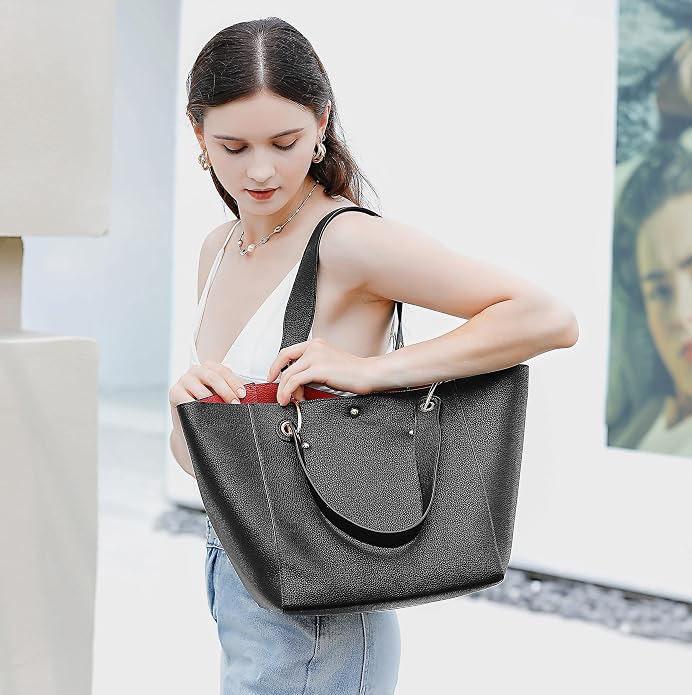 sqlp Large Work Tote Bag for Women Designer Handbags Big Bucket Purses