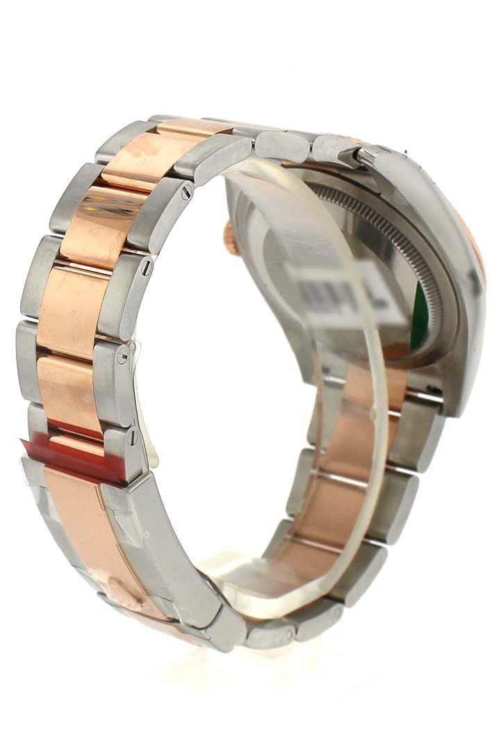 Rolex Datejust 36 Pink Jubilee design set with diamonds DialSteel and 18k Rose Gold Oyster Watch 116201