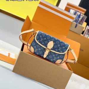 Louis Vuitton DIANE Bag Premium MB Denim Fabric
